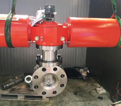 Butterfly control valve