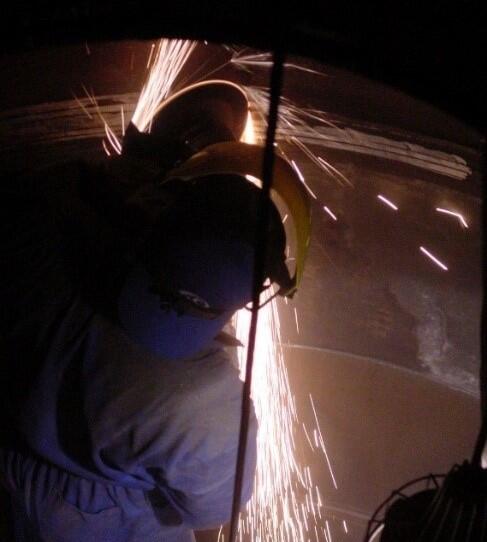 Removal of the old liner